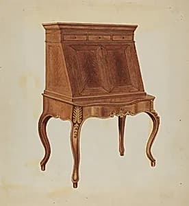 Desk by Rex F. Bush