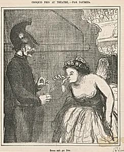 Déesse mais pas fière by Honoré Daumier