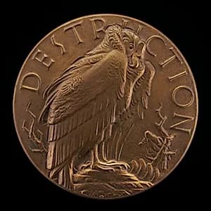 Portrait of Bruce Moore (designer), Medallic Art Company (manufacturer)