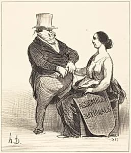 Docteur... je ne suis pas aussi malade... by Honoré Daumier