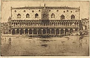 Doge's Palace by David Young Cameron