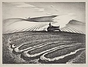Dusty Plowing