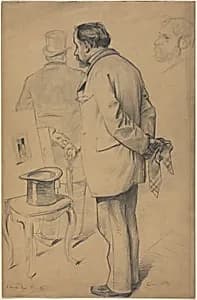 Edgar Degas by Paul Mathey