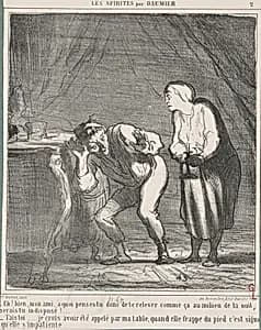 Eh! Bien ... mon ami, a quoi penses-tu? ... by Honoré Daumier