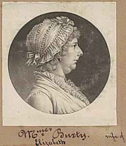 Elizabeth May Busti by Charles B. J. Févret de Saint-Mémin
