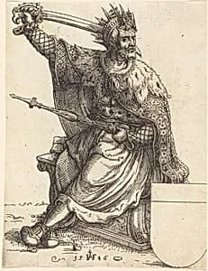 Ferdinand I by Augustin Hirschvogel