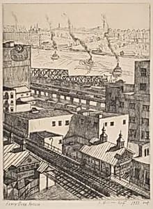 Ferry Over Hudson