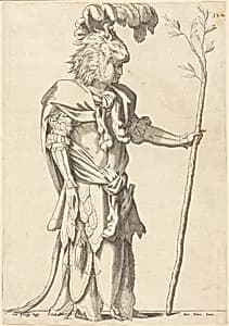 Figure Costumed as Hercules by French 16th Century