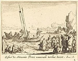 Fisher of Men by Jacques Callot