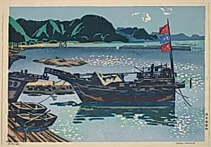 Fishing Boats in the Morning