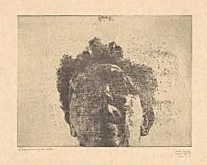 Foreshortened Self-Portrait