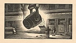 Portrait of J. J. Lankes, after Rockwell Kent