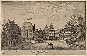 Frankfort by Wenceslaus Hollar