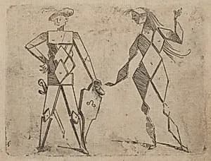 From "Bizzarie di varie Figure" by Giovanni Battista Bracelli