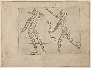 From "Bizzarie di varie Figure" by Giovanni Battista Bracelli