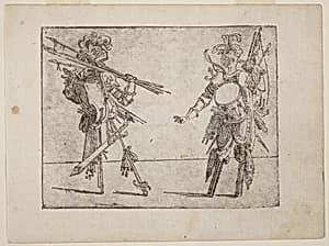 From "Bizzarie di varie Figure" by Giovanni Battista Bracelli