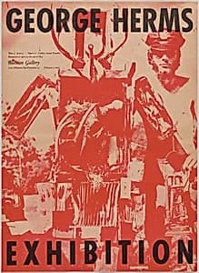 George Herms Exhibition Poster