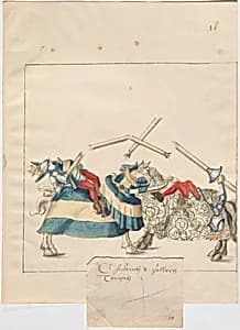 German Joust of Peace by German 16th Century