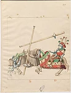German Joust of Peace by German 16th Century