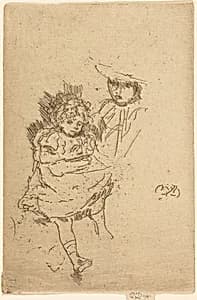 Gipsy Baby by James McNeill Whistler