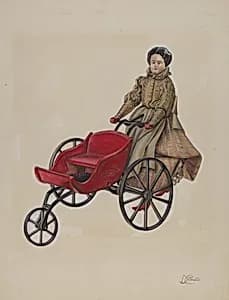 Go-Cart and Doll by Beverly Chichester