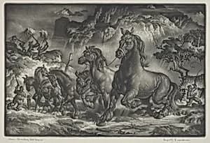 Grain Thrashers, Old Mexico