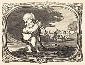 Grandeur et décadence d'O. Barrot by Honoré Daumier