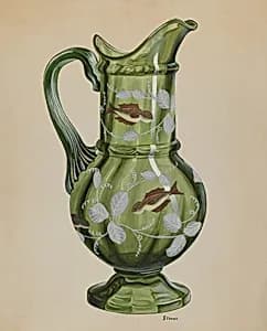 Green Pitcher by Robert Stewart