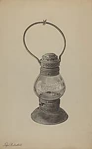 Hand Lantern by Lazar Rubinstein