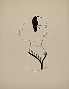 Hat Mannequin and Bonnet