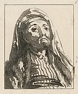 Head of a Man, Slightly Turned