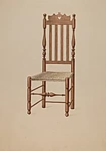 Heart and Crown Chair