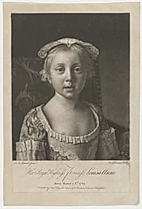 Her Royal Highness Princess Louisa Anne by Richard Houston after Jean-Étienne Liotard