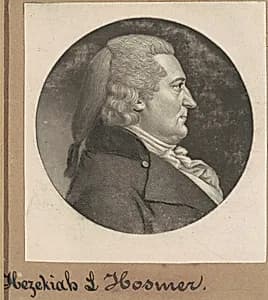 Hezekiah Lord Hosmer by Charles B. J. Févret de Saint-Mémin
