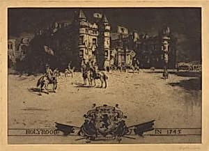 Holyrood in 1745 by David Young Cameron