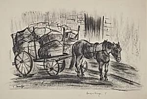 Horse and Wagon