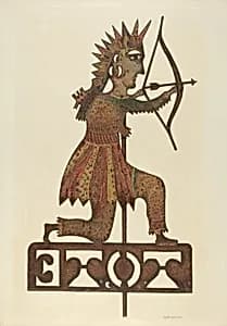 Indian Weather Vane by Nicholas Amantea