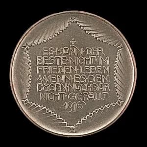 Inscription [reverse] by Walter Eberbach