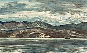 Island of Marmara by Sir Muirhead Bone