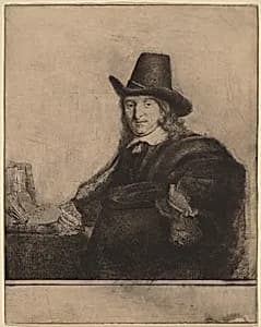 Jan Asselijn by Rembrandt van Rijn