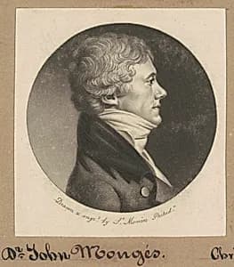 John Armentaire Monges by Charles B. J. Févret de Saint-Mémin