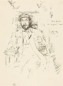 John Grove by James McNeill Whistler
