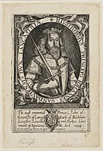 John of Gaunt by Renold Elstrack
