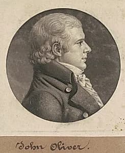John Oliver by Charles B. J. Févret de Saint-Mémin