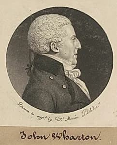 John Wharton by Charles B. J. Févret de Saint-Mémin