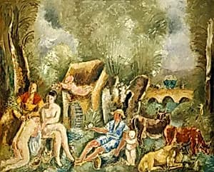 Judgment of Paris by Charles Georges Dufresne
