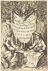 La belle jardinière by Jacques Callot