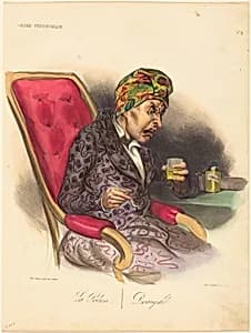 La Potion by Honoré Daumier