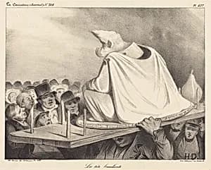 La tête branlante by Honoré Daumier
