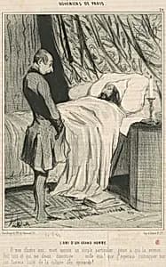 L'ami d'un grand homme by Honoré Daumier